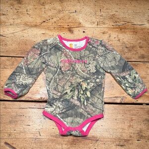 Carhartt Onesie Mossy Oak Camo